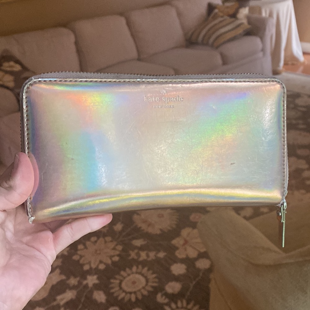 Kate Spade Iridescent Wallet - Picture 2 of 5